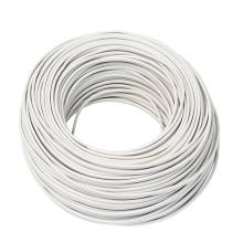 Ledning flad hvid 2 x 0,75 mm² 100 meter